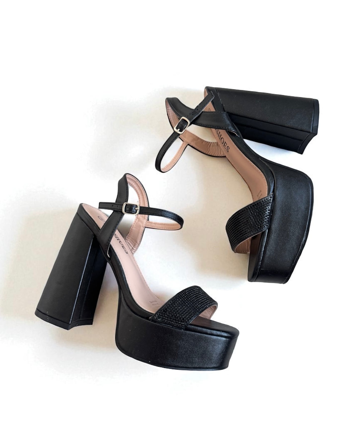Sandalias Plataforma Bea Negras🖤