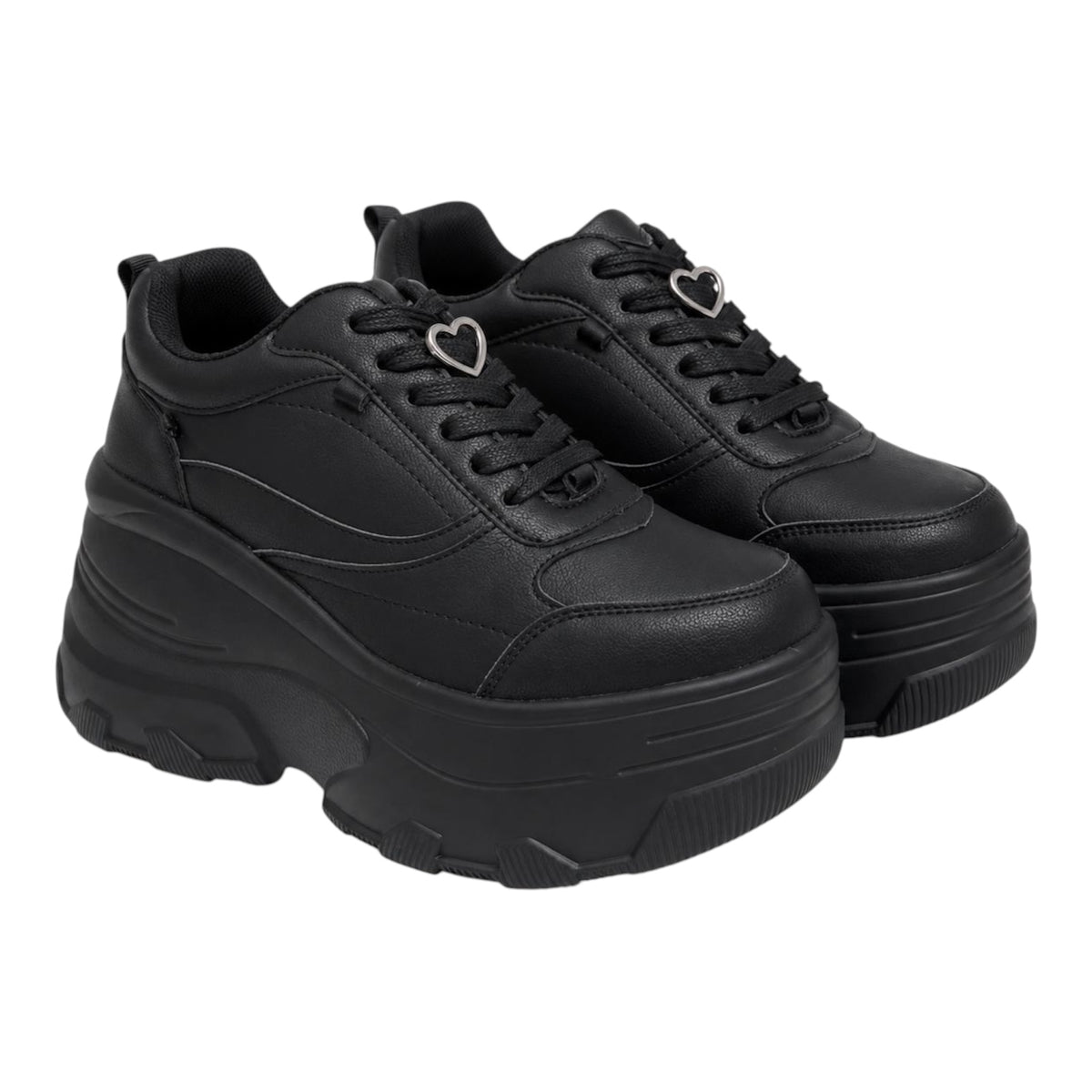 Zapatillas Plataforma Emma negras
